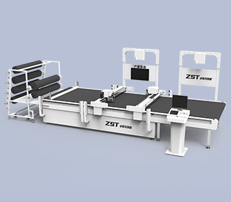 Vibrating knife cutting machine for multi-layer fabric